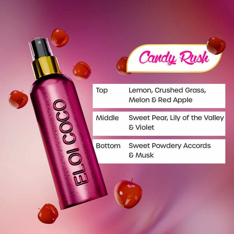 Eloi Coco - Candy Rush Moisturizing Body Mist 250ML - ELOI COCO